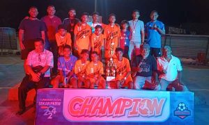 Taklukkan Arnold Dupont, Eugene Futsal Raih Tropy Bergilir Futsal SEKAR PKRW U16