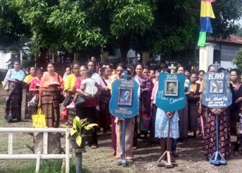 Difabel, Lansia dan Orang Sakit Lakukan Ziarah Pengharapan Tahun Yubileum 2025 di Keuskupan Maumere