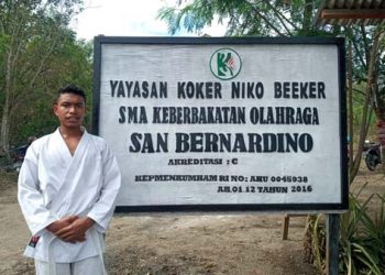 SKO San Bernardino Mengepak dan Berakar