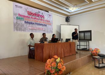 YKS Gelar Workshop Penguatan Kualitas Pekerja Migran di Lembata dalam Proses Politik dan Perencanaan Kebijakan Pembangunan