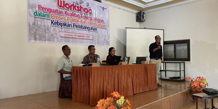 YKS Gelar Workshop Penguatan Kualitas Pekerja Migran di Lembata dalam Proses Politik dan Perencanaan Kebijakan Pembangunan