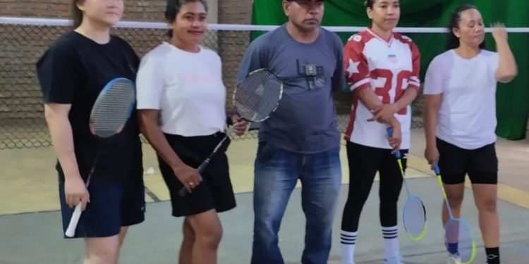 Santu Markus, Juara Ganda Putri Badminton Fun Tournamen
