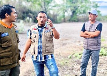 Wabup Nasir Tinjau Verifikasi Lapangan Dukungan Sumur Bor BNPB di Podu dan Tagawiti