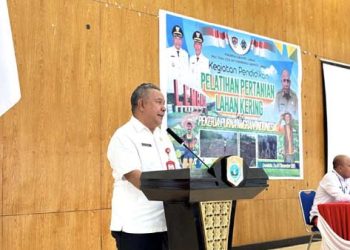 Asisten I Buka Pelatihan Pengolahan Lahan Kering bagi Purnamigran Indonesia di Lembata, Ini Pesan Bupati Kanis Tuaq