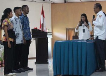Pelantikan Pengurus Jaringan Muro Kabupaten Lembata, Kolaborasi Konservasi Laut Berbasis Adat dengan Peran Sentral Kaum Muda