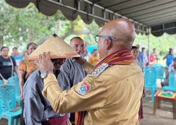 Pengurus P3A Aubala Dikukuhkan, Bupati Lembata Tekankan Kelola Air Waikomo Secara Baik