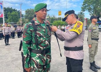 Pastikan Kesiapan Pengamanan Paskah, Wabup Lembata Hadiri Apel Pasukan Semana Santa Turangga 2026