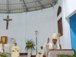 Dari Altar ke Ladang: Bupati Lembata Ajak Umat Kolilerek Perkuat Iman dan Tingkatkan Produksi