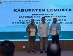 Pemkab Lembata Kembali Raih Opini WTP untuk Keenam Kalinya