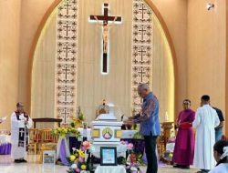 Sekda Lembata Hadiri Misa Pemakaman Pater Nikolaus Strawn, SVD: Misionaris yang Jadikan Lembata sebagai Rumah Pengabdiannya